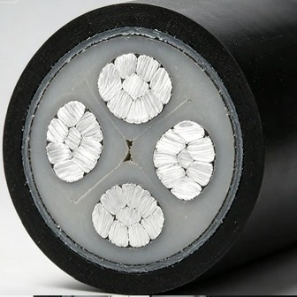 Kabel Listrik Tegangan Rendah Aluminium PVC FR