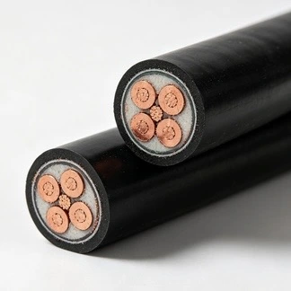Kabel Listrik Tegangan Rendah Tembaga PVC FR Tahan Api